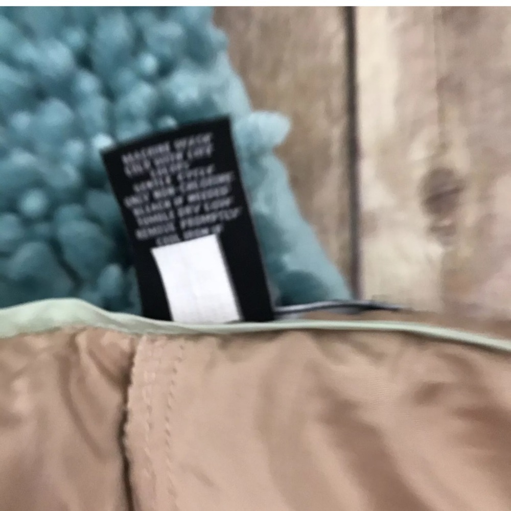 Victoria Beckham Mint Green Lace Shorts Plus NEW - Picture 5 of 7